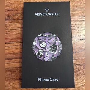 Velvet Caviar Witchy Lilac Glitter iPhone Case